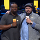 Rico Williams (left) and Scott Cole (right), announcers for competitive Madden, at the Jacksonville Tribute Livestream in September.